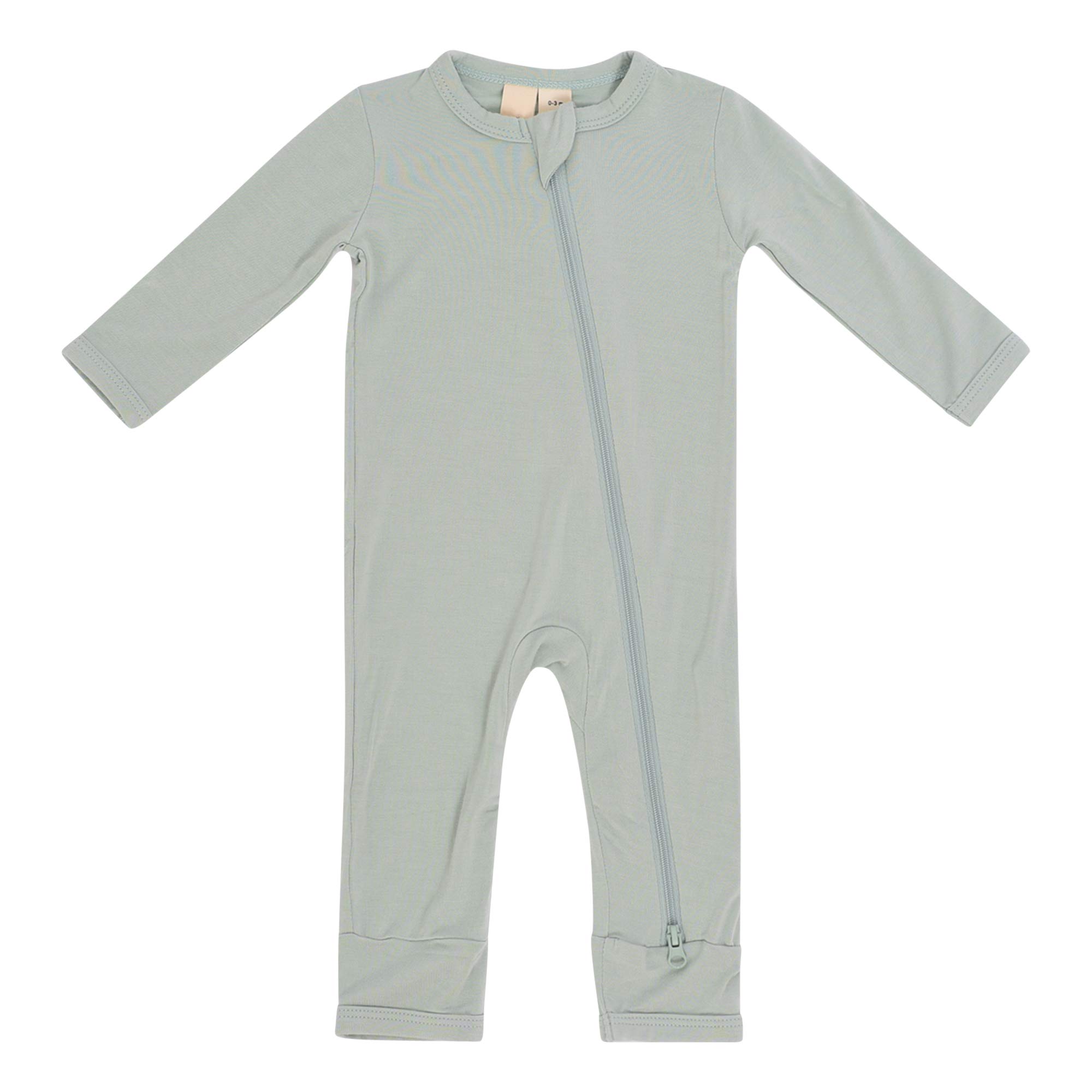 KYTE BABY Bamboo Rayon Zippered Rompers