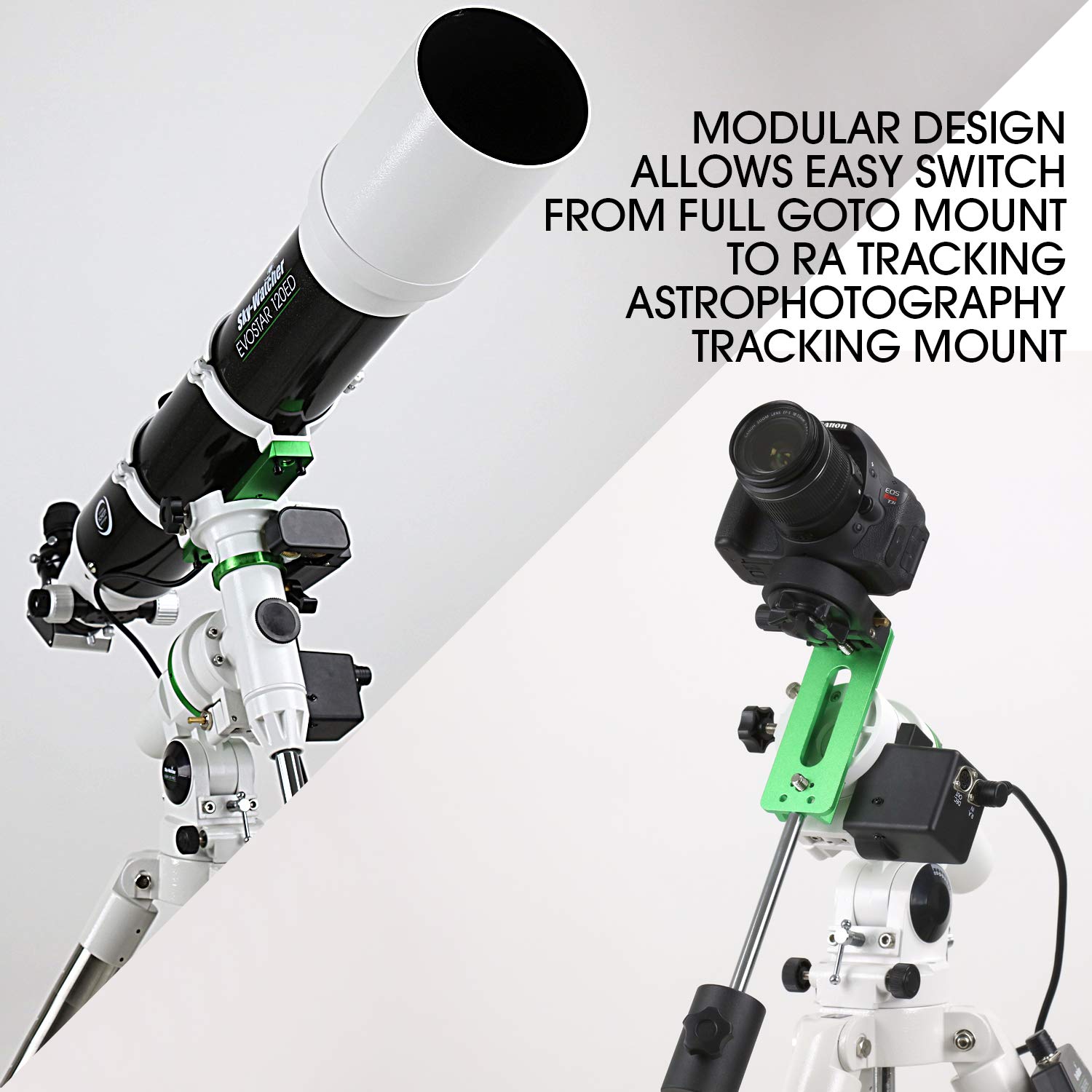 Sky-Watcher EQM-35 – Fully Computerized GoTo German Equatorial Telescope Mount – Belt-driven, Astrophotography ready, Computerized Hand Controller with 42,900+ Celestial Object Database