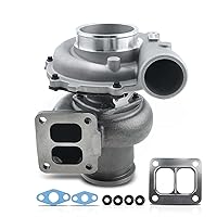 Complete Turbo Turbocharger Kit, with Gasket, Compatible with International Navistar 1993-2006, Replace# 751400-0001