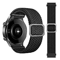 Braided Correa Wrist Strap Bands for COROS APEX Pro/APEX 46 42mm Smartwatch Watchband PACE 2 PACE2 Bracelet Correa (Color : Black, Size : for APEX 42mm)