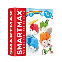 SMARTMAX - My First Vehicles, Magnetic Discovery Play Set, 13 Pieces, 1-5 Years