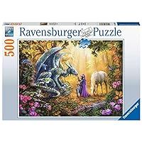 Ravensburger Dragon Whisperer 500 Piece Jigsaw Puzzle for Adults - 16580 - Every Piece is Unique, Softclick Technology Means Pieces Fit Together Perfectly