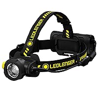 H15R Work Rechargeable Headlamp, 2500 Lumens, Advanced Focus System, Constant Light Output, Magnetic Charge System, Waterproof, Protective Lens, High CRI Color Rendering