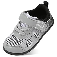 L-RUN Toddler Sneakers Boys Girls Barefoot Summer Walking Shoes Toddler Boy Tennis Shoes Mesh Lightweight