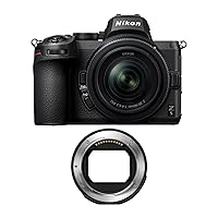 Nikon Z5 Mirrorless Camera with NIKKOR Z 24-50mm Lens and FTZ II Mount Adapter Bundle (2 Items)