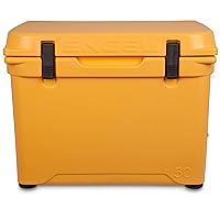 Engel Coolers ENG50 Cooler | 60 Can High Performance Durable Seamless Rotationally Molded Ice Box for Camping, Hunting, and Fishing