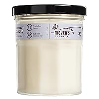 MRS. MEYER'S CLEAN DAY Soy Aromatherapy Candle, 25 Hour Burn Time, Made with Soy Wax and Essential Oils, Lavender, 4.9 oz