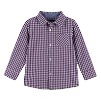 Boys' Plaid Button-Down Shirt (Toddler/Little Kids)