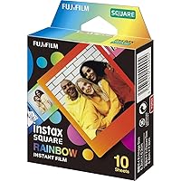 FUJIFILM Instax Square Rainbow Film - 10 Exposures