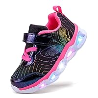 Toddler Girls Led Shoes Kids Light Up Sneakers