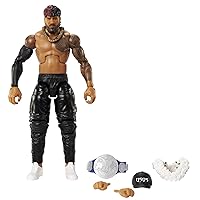 Mattel WWE Jimmy USO Elite Collection 6 Action Figure, 6-inch Posable Collectible Gift for WWE Fans Ages 8 Years Old & Up