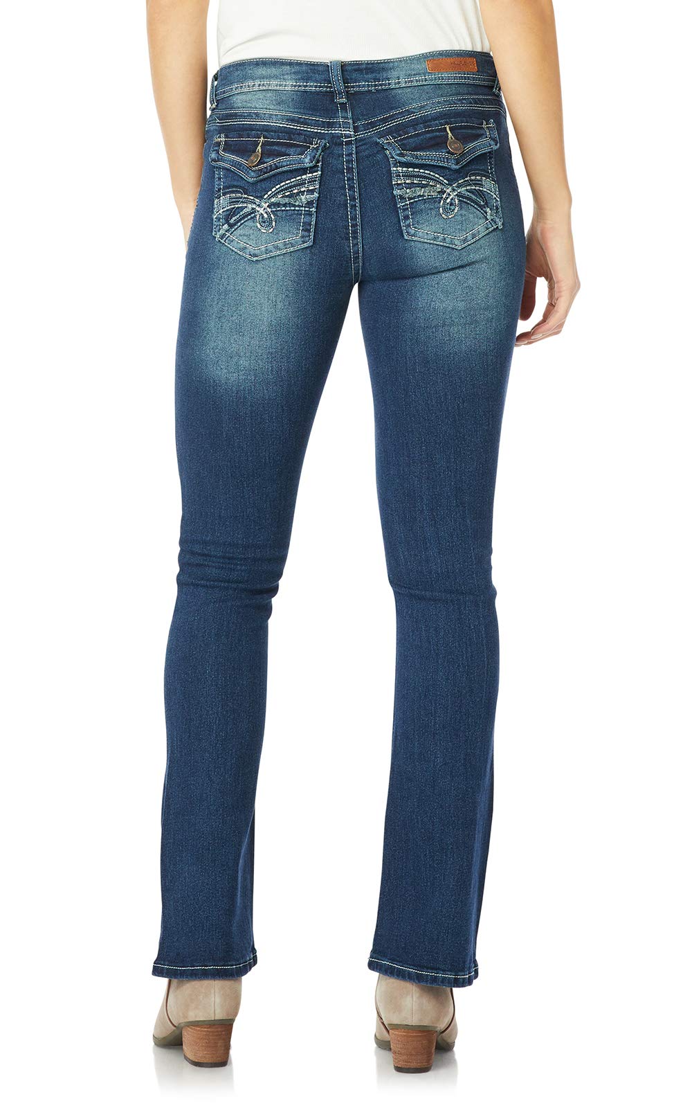 WallFlower Women's Instastretch Legendary Classic Fit Bootcut Jeans