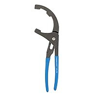 CHANNELLOCK 209 9-inch Oil Filter/PVC Pliers | Made in USA | 1.75 to 3-inch Jaw Capacity | Forged High Carbon Steel | Ideal for Engine Oil Filters, Conduit, and Fittings