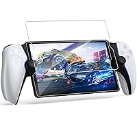Fintie Screen Protector for PlayStation Portal Remote Player - 9H Hardness Tempered Glass Protective Film, Anti Scratch & Anti-Fingerprint, Bubble Free & Case Friendly Crystal Clear