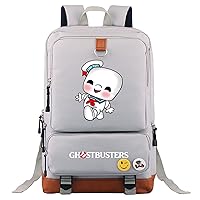 Ghostbuster Casual Backpack,Lightweight Laptop Knapsack Novelty Waterproof Canvas Bookbag