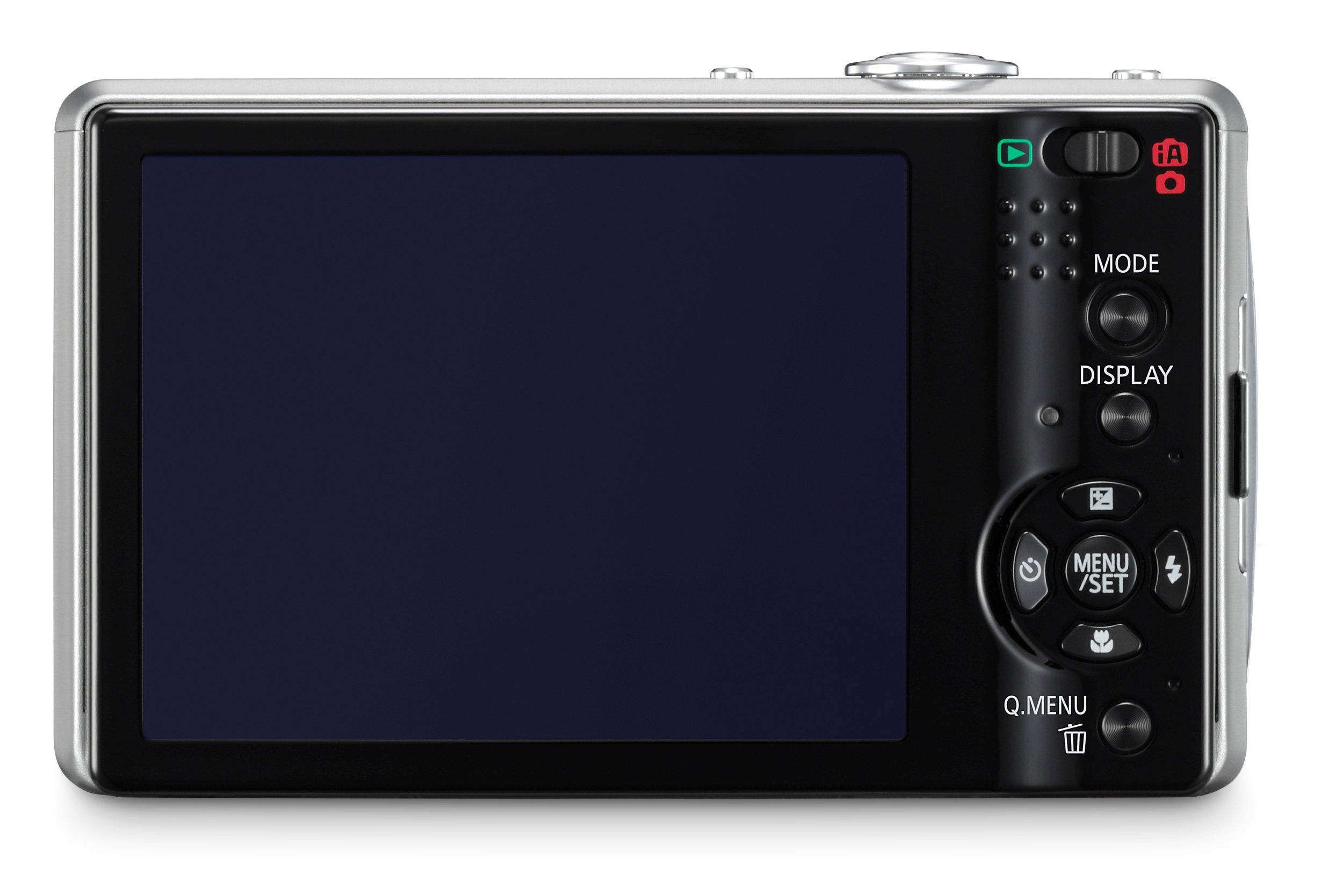 Panasonic Lumix DMC-FX580 12MP Digital Camera with 5x MEGA Optical Image Stabilized Zoom and 3 inch LCD (Black)