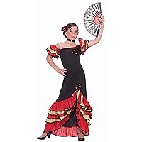 Forum Novelties Flamenco Girl Child's Costume, Small