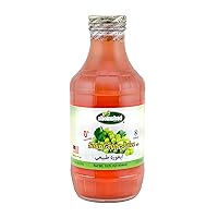 Shemshad Sour Grape Juice 16 Fl Oz - Persian Verjus (Abghooreh) Zesty & Tart - Not from Concentrate, Perfect for Cooking & Recipes - Kosher Certified, Proudly Made in USA - Natural