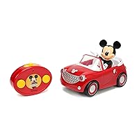 Jada Toys Disney Junior Mickey Mouse Clubhouse Roadster RC Car Red, 7
