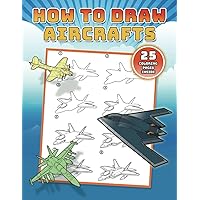 How to Draw Aircrafts: Step-by-Step Drawing Guide for Airplanes, Fighter Jets & Coloring Pages