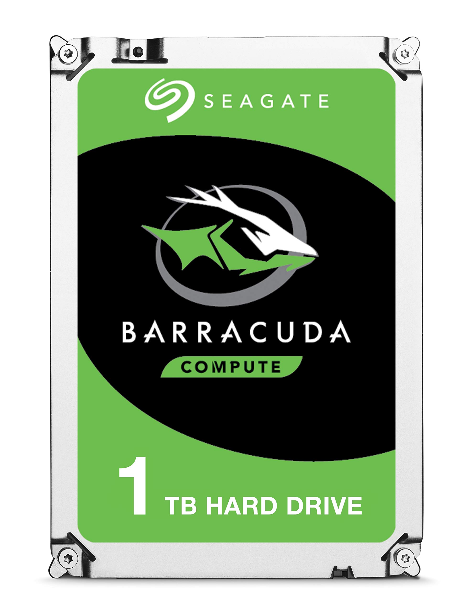 Seagate BarraCuda 1TB Internal Hard Drive HDD – 3.5 Inch SATA 6 Gb/s 7200 RPM 64MB Cache for Computer Desktop PC (ST1000DM010)