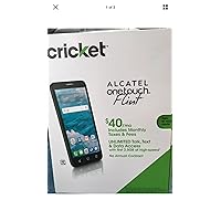 Cricket Wireless Alcatel OneTouch Flint 4G LTE 5.5 HD IPS 16GB Memory No-Contract Cell Phone