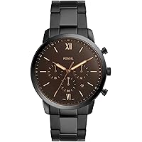 FOSSIL Neutra Men's Chronograph Watch with Stainless Steel or Leather Strap