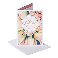 American Greetings Wedding Card (Lifetime Filled with Happiness)
