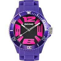 PICONO Play X Fun Water Resistant Analog Quartz Watches - Pink