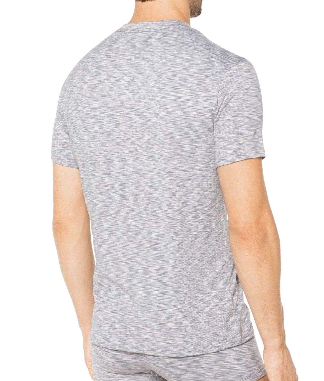 Michael Kors Dynamic Stretch Athletic fit Lightweight Men’s Luxury V-Neck T-Shirt S82V1161 White & Black