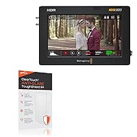 BoxWave Screen Protector Compatible with Blackmagic Video Assist 12G HDR (5 in) - ClearTouch Anti-Glare ToughShield 9H (2-Pack), Anti-Glare 9H Tough Flexible Film Screen Protector