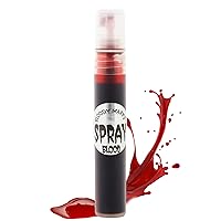 Fake Blood Makeup Spray - 0.25oz - for Theater and Costume or Halloween Zombie, Vampire and Monster Dress Up