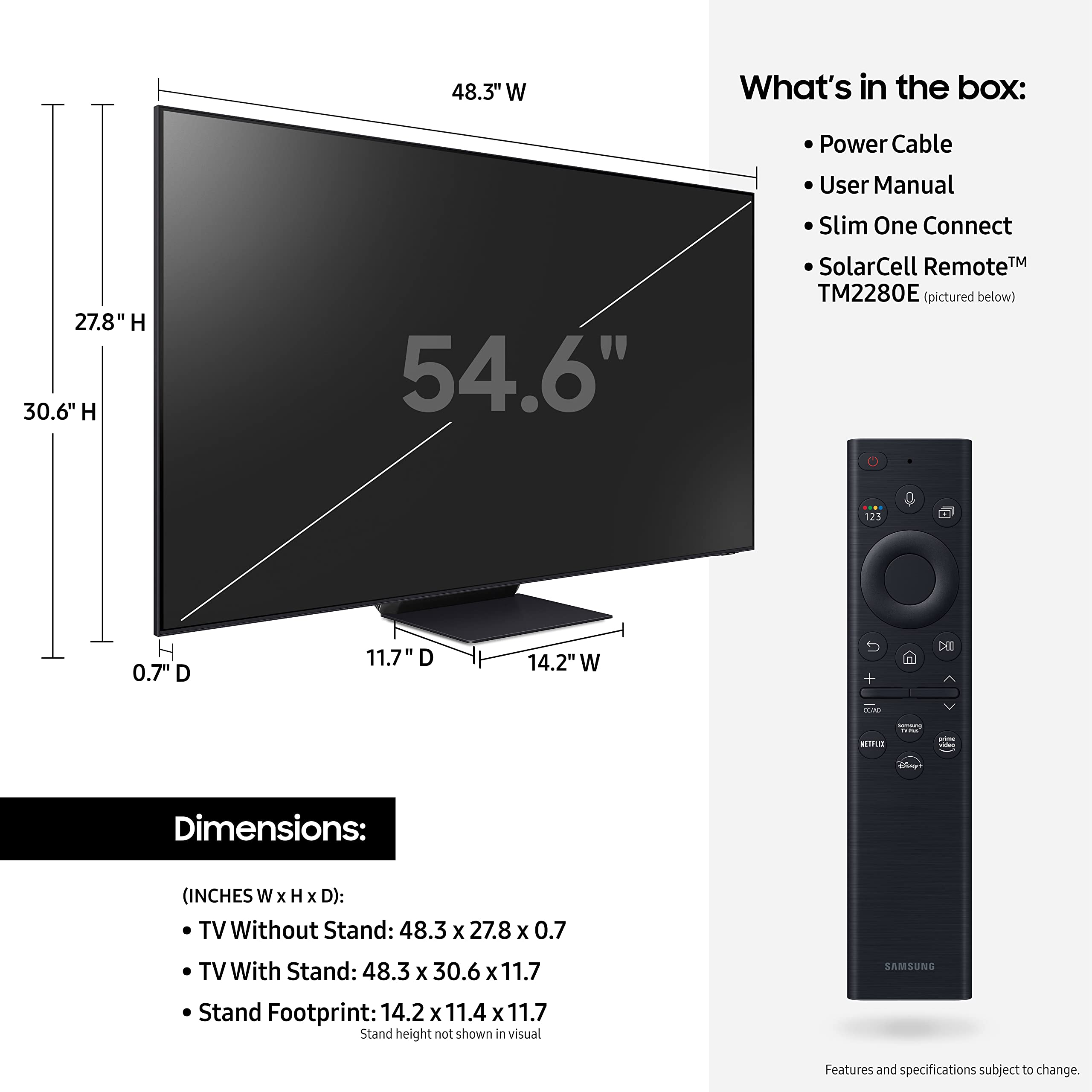 SAMSUNG 55-Inch Class Neo QLED 4K QN95B Series Mini LED Quantum HDR 32x, Dolby Atmos, Object Tracking Sound+, Anti-Glare Screen, Smart TV with Alexa Built-In (QN55QN95BAFXZA, 2022 Model)