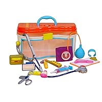 B. toys- Wee MD- Pretend Play Toy Doctor Kit – Doctor Play Set- Toddlers, Kids - Stethoscope, Thermometer, Beeper & More – 18 Months +