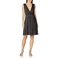 Star Vixen Women's Sleeveless Empire-Waist Dress