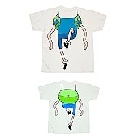Adventure Time Wiggly Legs Costume White T-Shirt | L