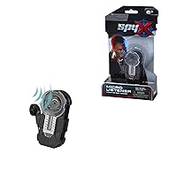 Micro Listener - Spy Toy Listening Device Clips to Your Pocket with Attached Ear Bud to Hear Secret Conversations. Perfect Addition for Your spy Gear Collection!