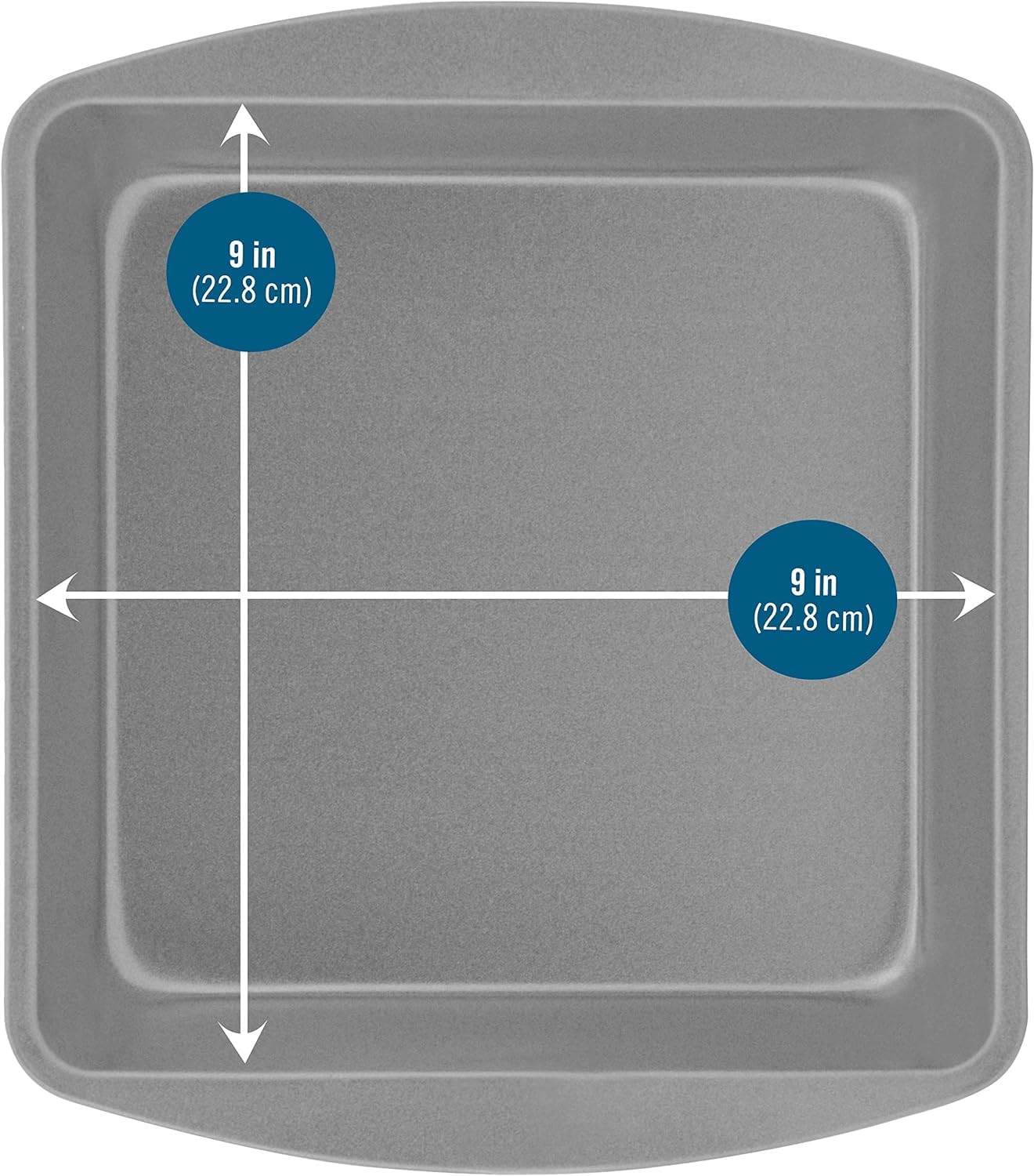 G & S Metal Products Company Baker Eze Nonstick 9-Inch Square Cake Pan, Set of 2