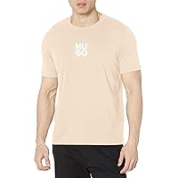 HUGO Men's Sprayed Logo Jersey Short Sleeve T-Shirt