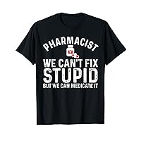 Funny Pharmacy Art For Men Women Pharmacy Tech Pharmacist T-Shirt
