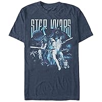 Star Wars Young Men's Vintage Space T-Shirt