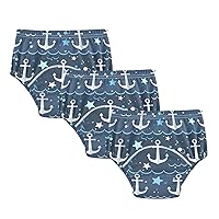 Toddler Potty Trainer Pants Cotton Training Underwear for Boys and Girls - 34