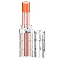 L’Oréal Paris Makeup Colour Riche Plump and Shine Lipstick, for Glossy, Radiant, Visibly Fuller Lips with an All-Day Moisturized Feel, Nectarine Plump, 0.1 oz.