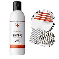 lice Shampoo Stainless Steel lice Comb - Head lice Shampoo for Kids & Adults, Head lice Comb, Removes nits and Super lice