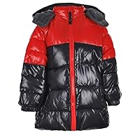iXtreme Baby Boys' Color Block Puffer with Patch