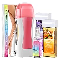 Roll on Waxing Kit, Roll On Wax kit for hair removal, At Home Waxing Kit for Women Men-10