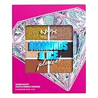 NYX PROFESSIONAL MAKEUP Gift Pack, Diamonds & Ice Shadow Palette - Jeweled N' Jaded NYX PROFESSIONAL MAKEUP Gift Pack, Diamonds & Ice Shadow Palette - Jeweled N' Jaded