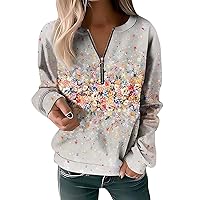 Women Tie Dye Gradient Sweatshirts Oversized Hoodie Pullover Long Sleeve Zipper Tops 2023 Teen Girl Daily Outfits
