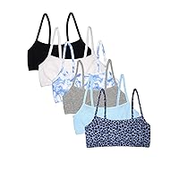 Fruit of the Loom Girls' Spaghetti Strap Sports Bra