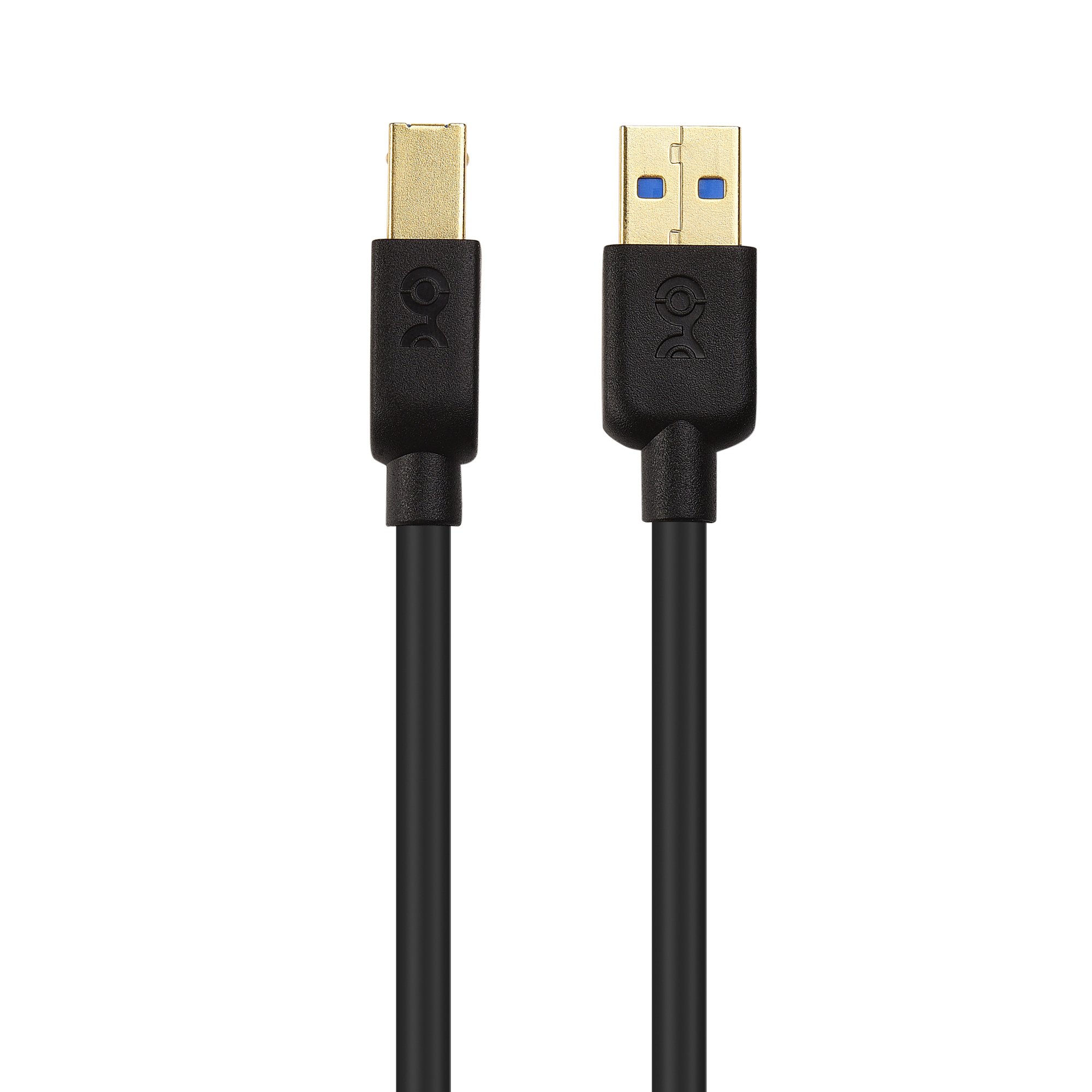 Cable Matters USB 3.0 Cable (USB 3 Cable, USB 3.0 A to B Cable) in Black 6 ft